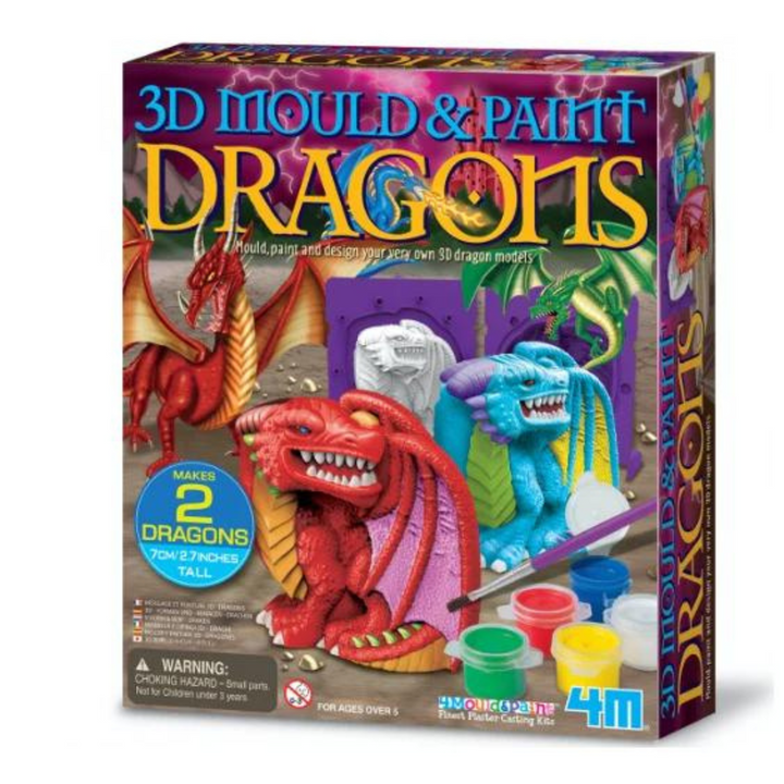 Set Pintar Dragones 3D