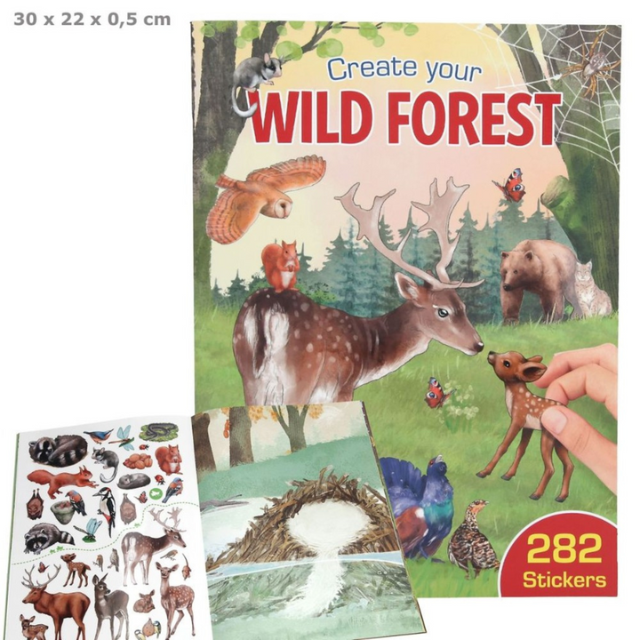 Libro Crea Tus Animales Forestales