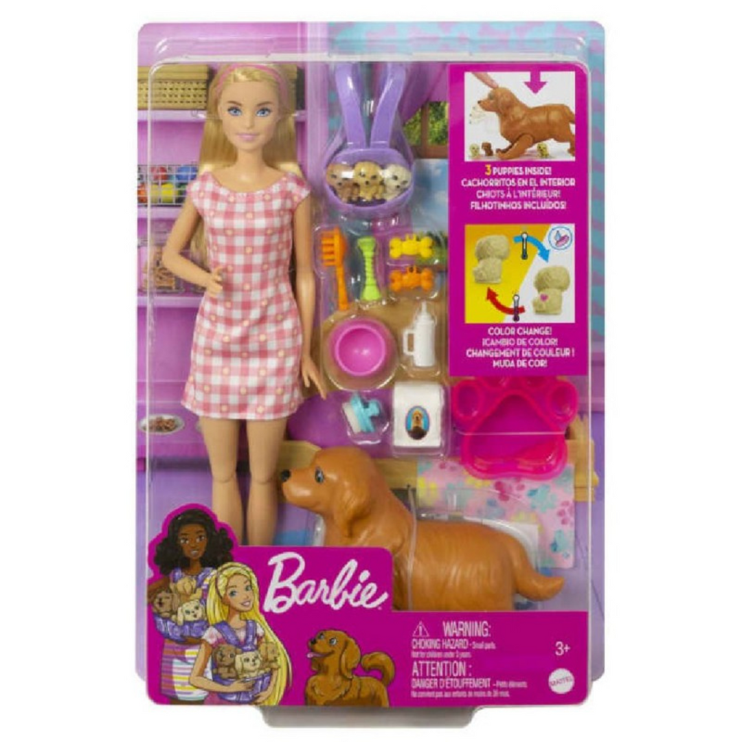 Barbie Cachorro Recien Nacido