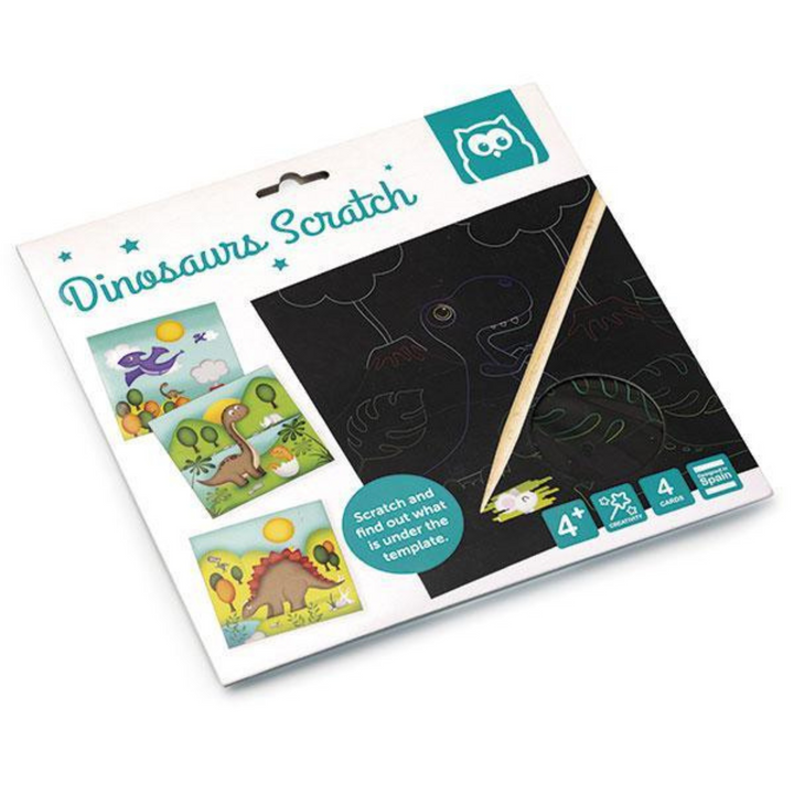 Láminas Dino Scratch
