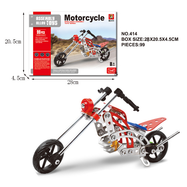 Mekano Motocicleta 99 Pzas
