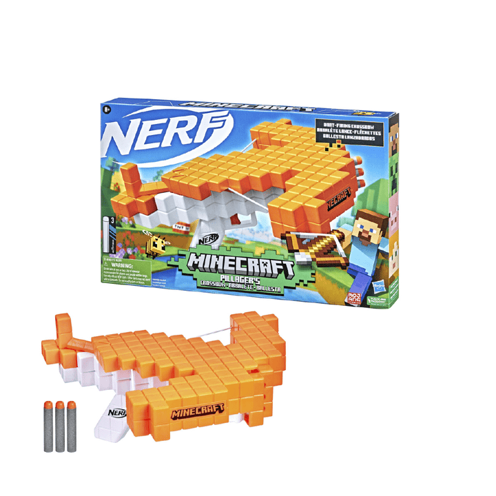 NERF BALLESTA MINECRAFT