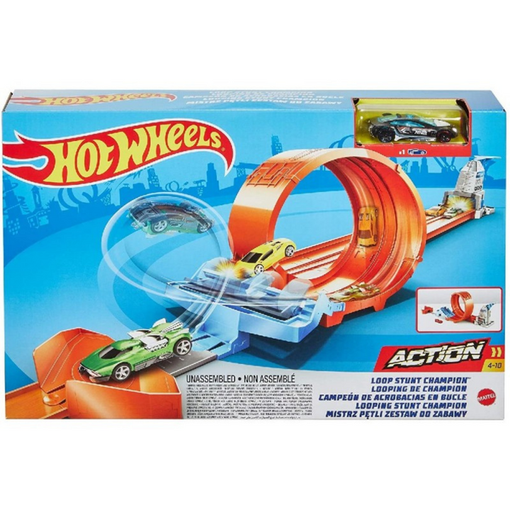 PISTA HOTWHEELS CAMPEON DE ACROBACIAS