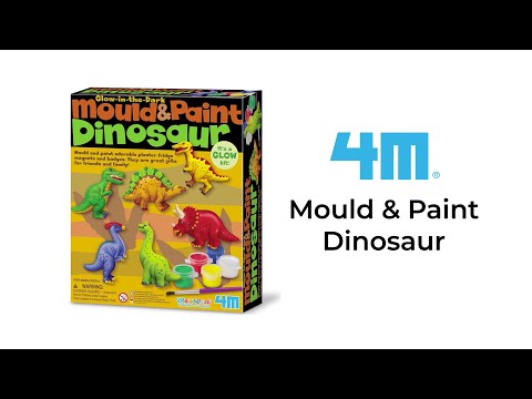 MOLDEA PINTA DINOSAURIOS
